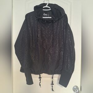 Zyia cheetah windbreaker